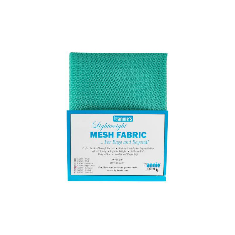 Mesh Lite Weight Turquoise 18in x 54in