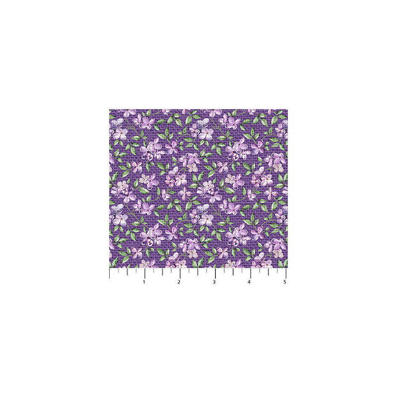Lilac Garden - Purple Packed Tiny Flower