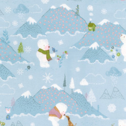 Winter Days Flannel - Complete Collection Fat Quarters