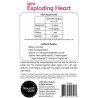 Mini Exploding Heart Quilt Pattern