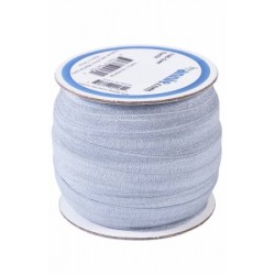 Fold-over Elastic Pewter