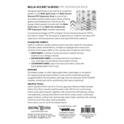 Bella Accent Sleeves - FPP Expansion Pack (for Bella Quilted Coat)